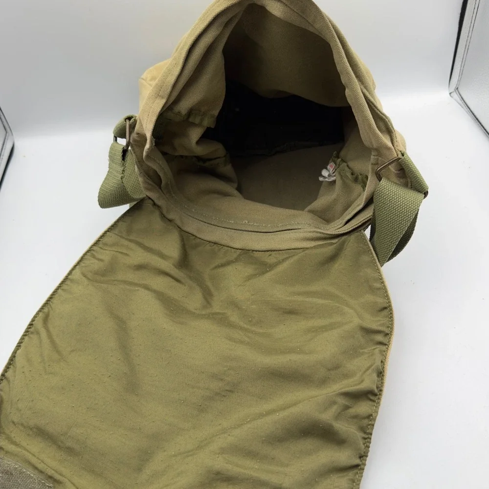 Disney Animal Kingdom Messenger Bag Khaki Canvas Crossbody Safari Field Bag 1998